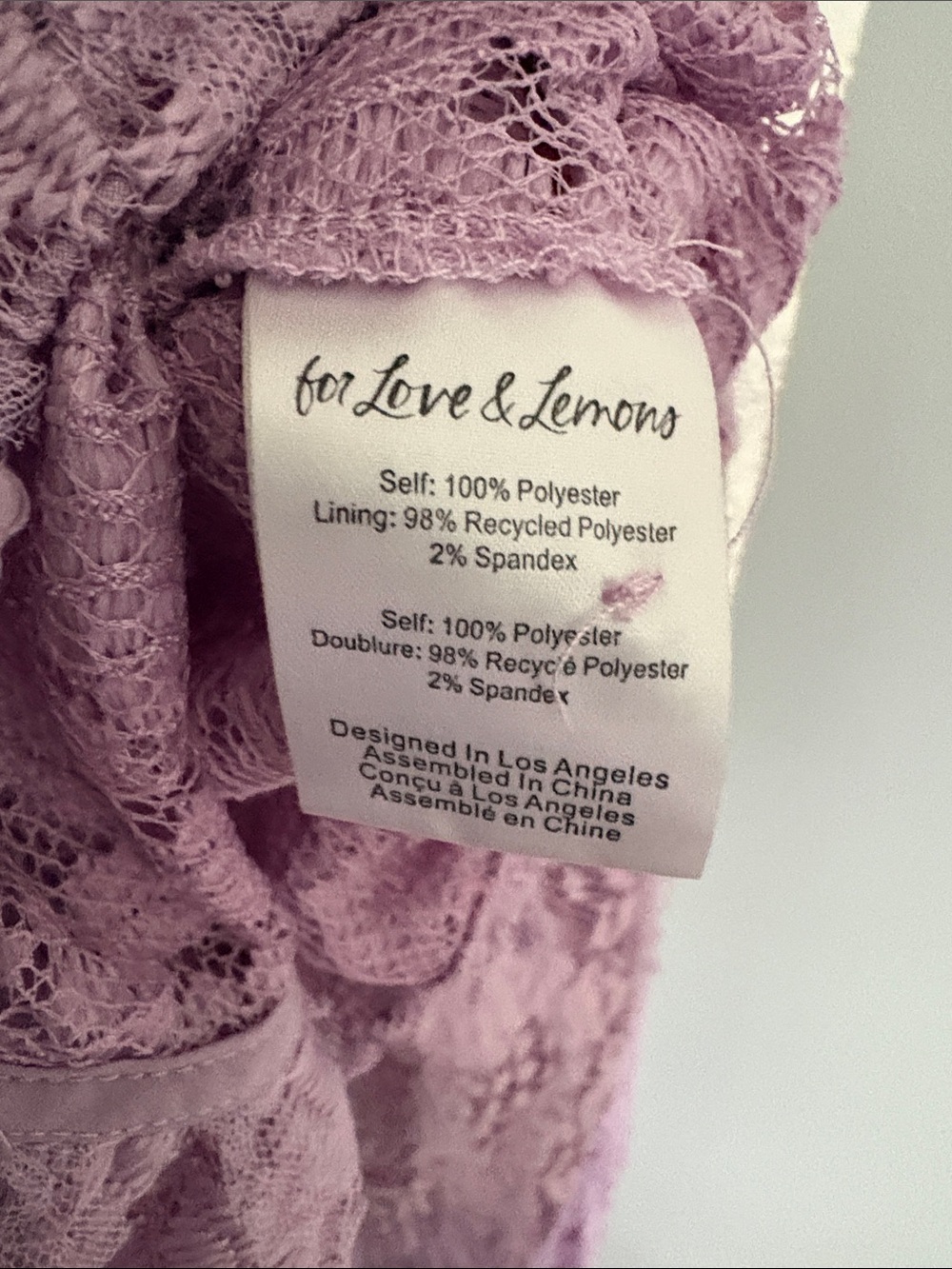 For Love and Lemons Cropped Tatiana Blouse - Picture 6 of 10